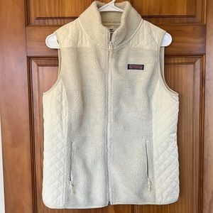 Vineyard Vines cream vest, size small